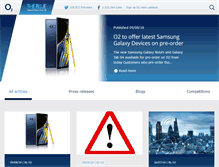 Tablet Screenshot of news.o2.co.uk